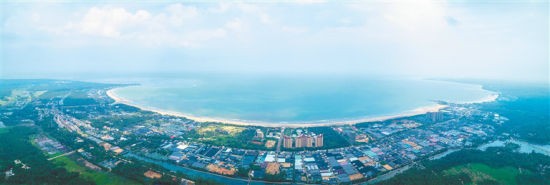 海南:文昌推进现代渔业产业园建设。冯家湾再现碧海银滩
