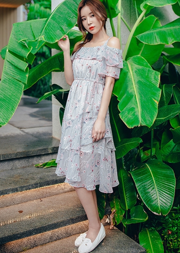 夏天+矮个子+显高+半身裙 小个子搭配必修课
