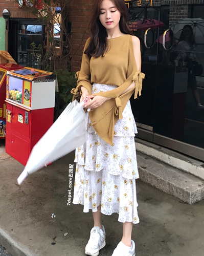 春天+小清新搭+轻松减龄变少女？