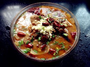 水煮牛肉