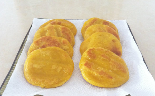 烤南瓜饼