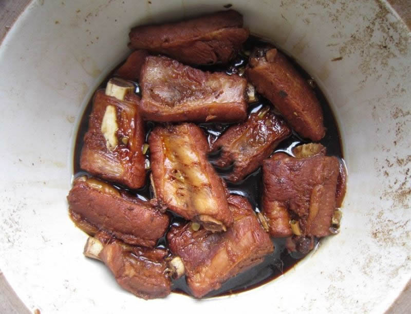 香菇红烧排骨的做法