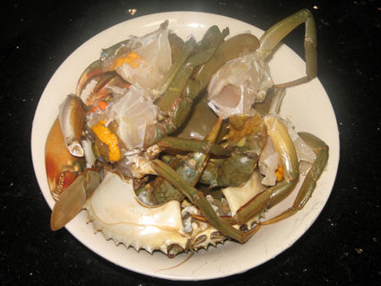 水瓜煮螃蟹